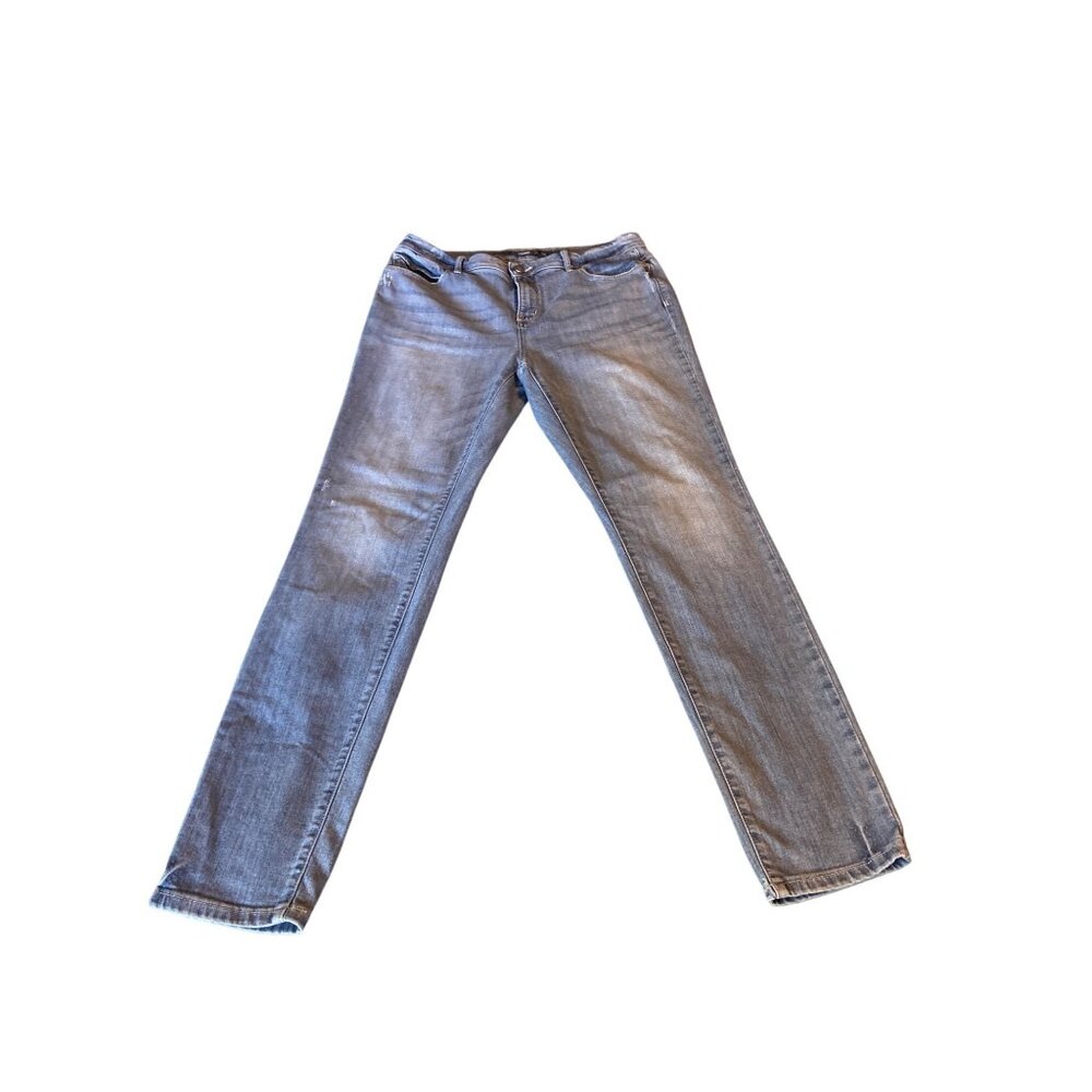 Simply Vera Vera Wang Skinny Jeans Sz 14 Medium Wash Stretch Denim Classic Chic